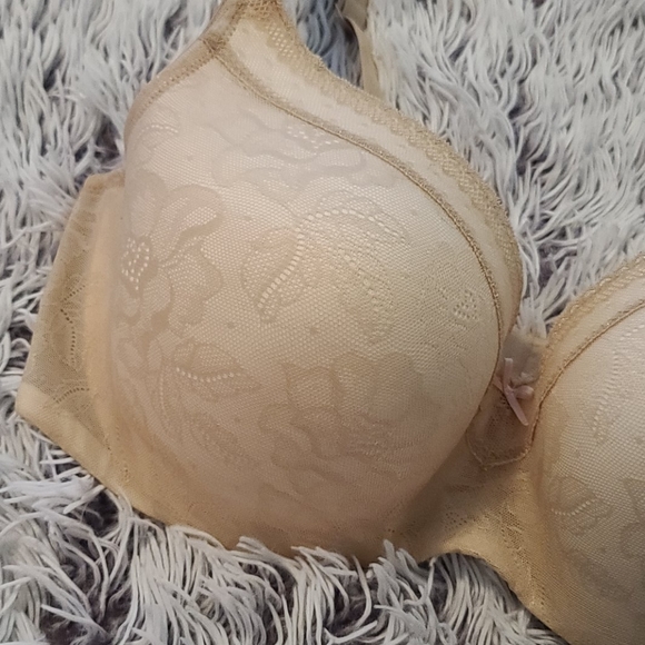 Cacique Lightly Padded Balconette Bra, sz 40DDD - Picture 2 of 6